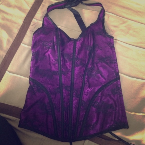 Fredericks lace corset
