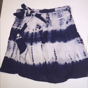 Tie-Dye mini skirt