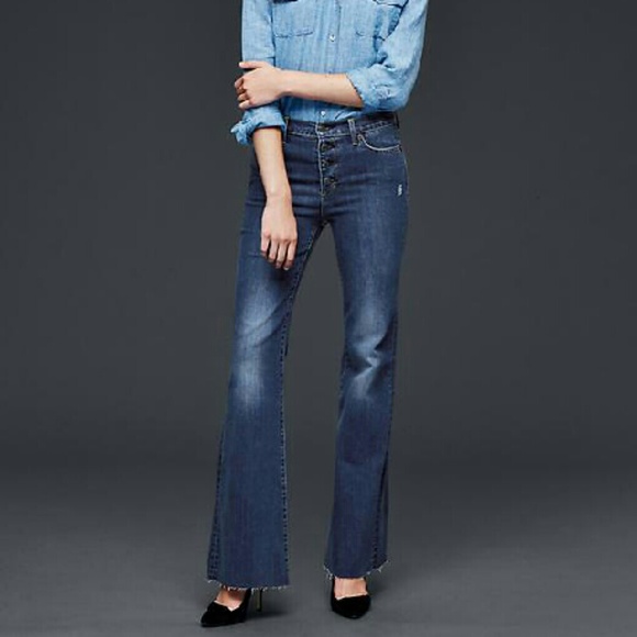Gap flare jeans