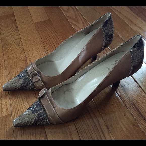 Snake Skin Heels