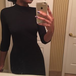 turtle neck dress