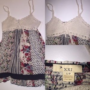 Crochet Top Tank Top