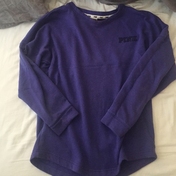 Purple PINK crew neck