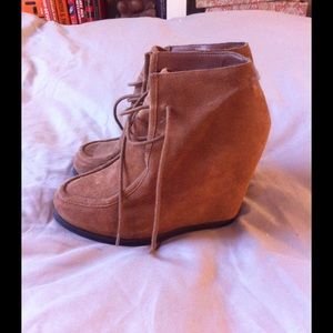 Wedge ankle boots