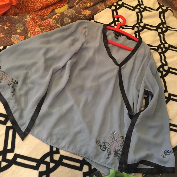 Lane Bryant size 22/24 sheer blouse