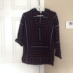 Baja pullover/rug pull over