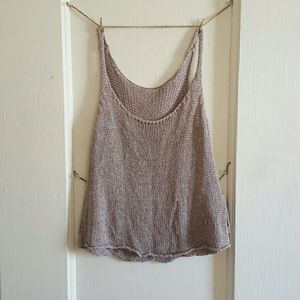 🌹brandy knit tank top🌹
