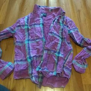 Plaid American Eagle shirt