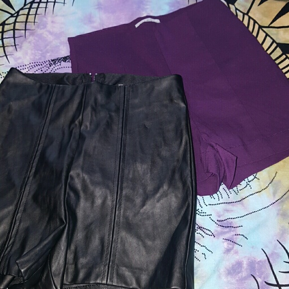 High waisted shorts