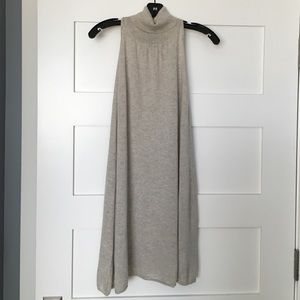 Heather Grey Turtleneck A-line Sweater/Dress
