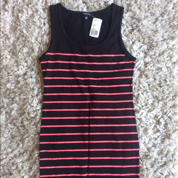 Striped, Forever 21 mini dress