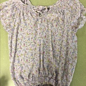 Zara flower shirt. Never worn