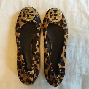 Tory Burch Leopard Reva Flat