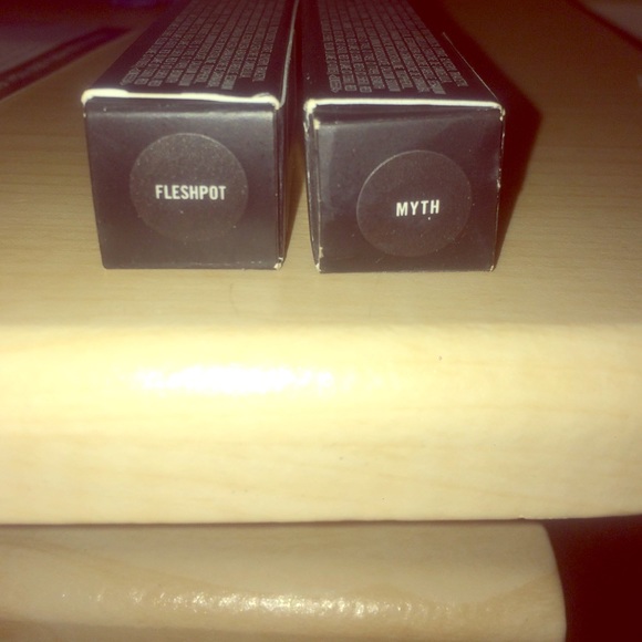 Two Nude lipsticks.