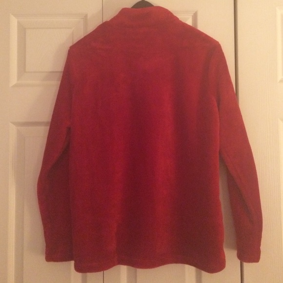 ❤️RED (FAUX) VELOUR JACKET❤️ 🎉Winter Clearance 🎉 - Picture 3 of 3
