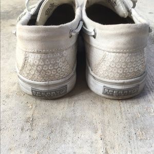Sperry sequin shoes