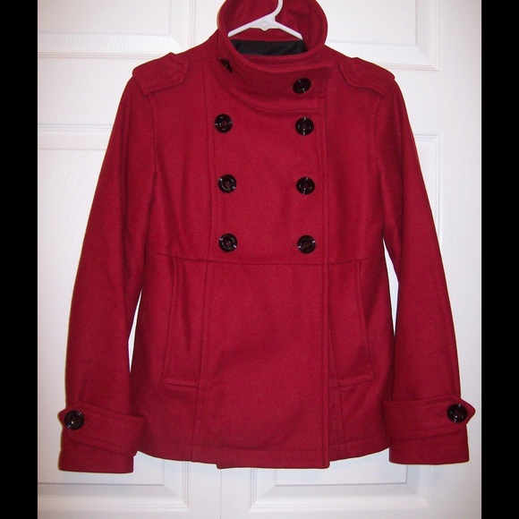 GAP Red Wool Coat