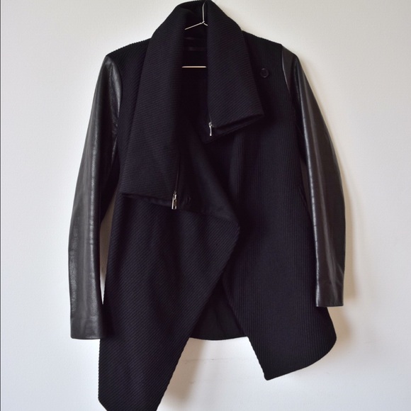 💥LOWEST EVER💥 AllSaints BNWT Leather Chai Jacket - Picture 2 of 2