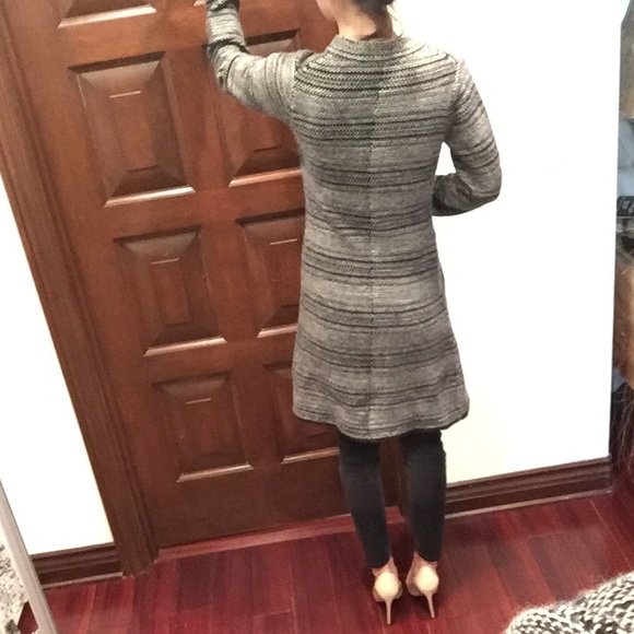 French connection black & grey coat - Picture 3 of 3