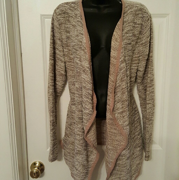 Massini brown and white cardigan