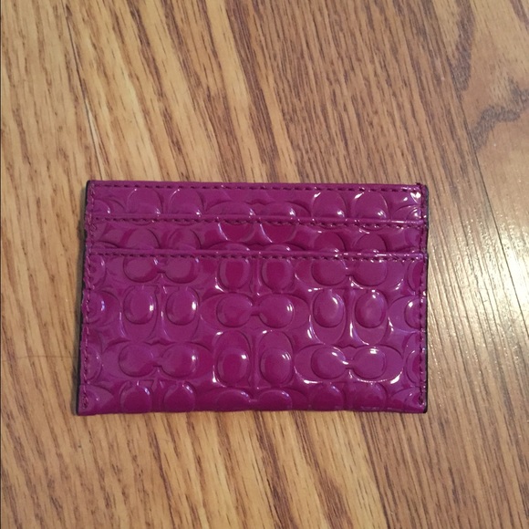 Coach card case