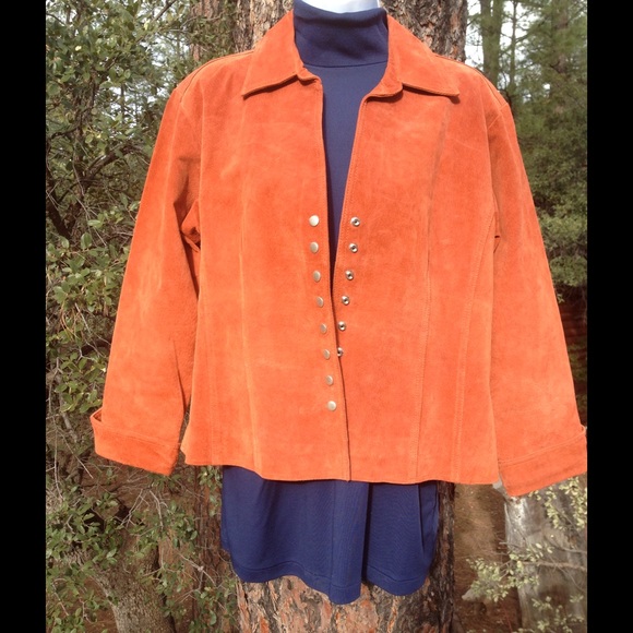 Coldwater Creek Suede Jacket