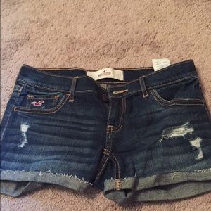 hollister jean shorts