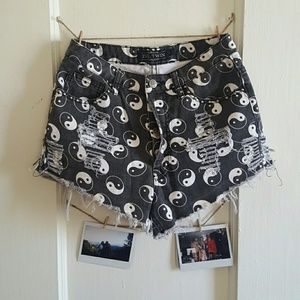 😈 evil twin yin yang shorts 😈