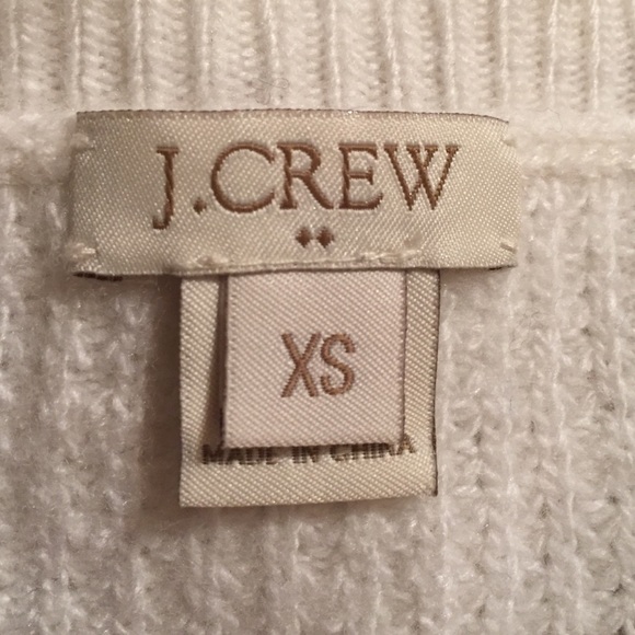 J.Crew white colored sweater - Picture 2 of 4