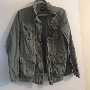 Gap green cargo jacket