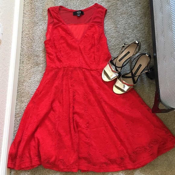Dresses & Skirts - Lady in Red Dress