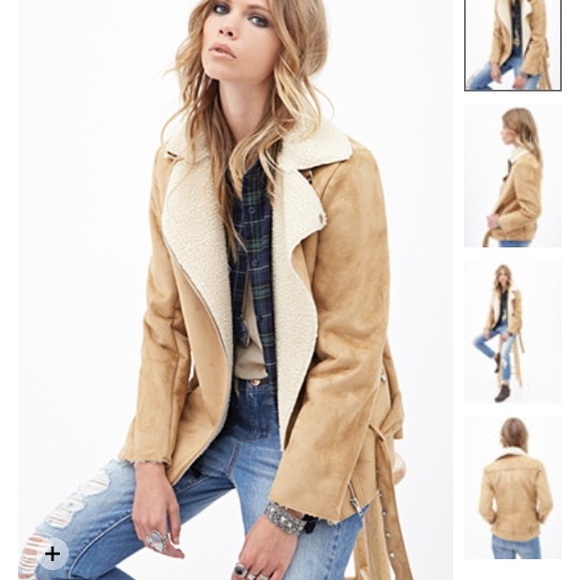 Forever 21 Jackets & Blazers - Faux shearling jacket