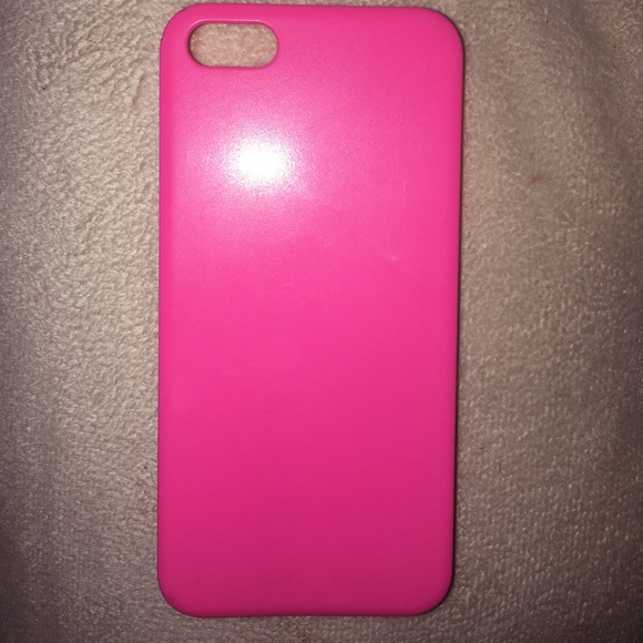 iPhone 5 hot pink phone case