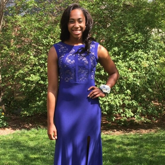 Royal Blue prom dress