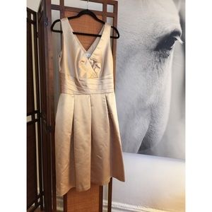 Calvin Klein satin evening dress