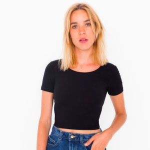 American apparel crop top