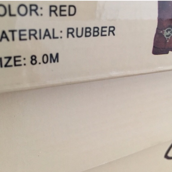 Brand new Michael Kors rain boots - Picture 4 of 4