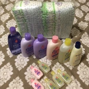 Johnson and Johnson & Luvs Bundle