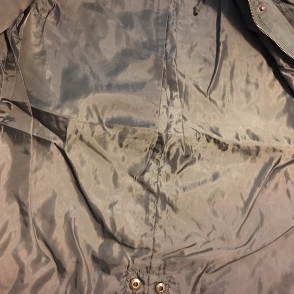 Size L💕Olive Army Hooded Utility Jacket - Picture 3 of 3
