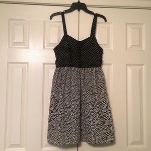 Black and white sun dress