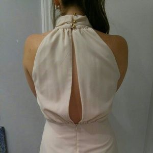 Cute open back dress