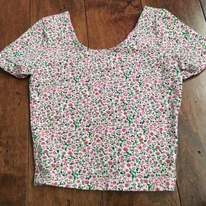 American apparel crop top