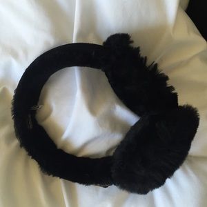 Black UGG ear muffs