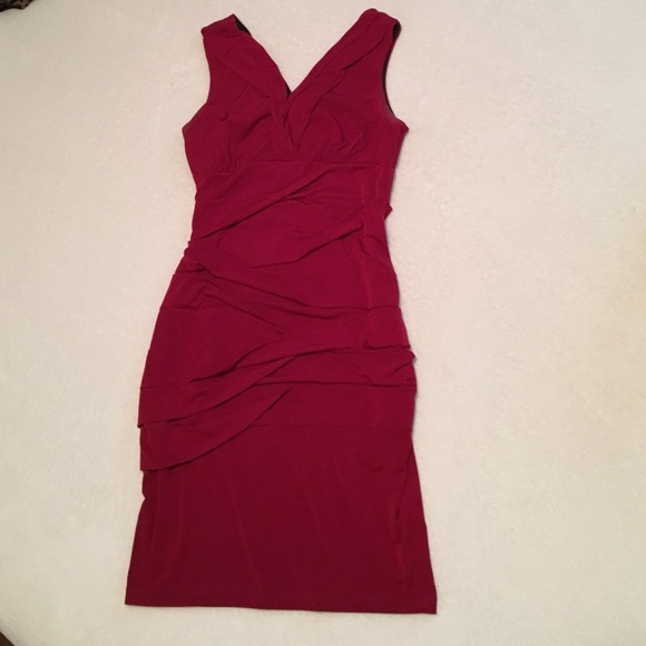 Merlot cocktail Dress size 6