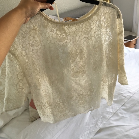 Zara lace top NWT