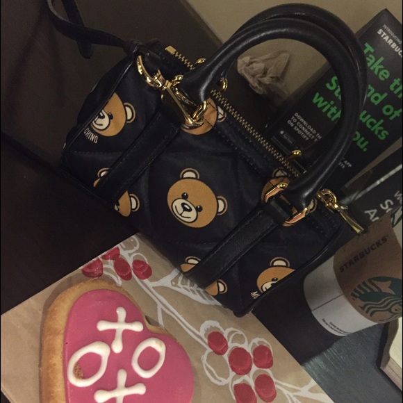 🌹SOLD🌹Authentic Moschino couture bear  bag