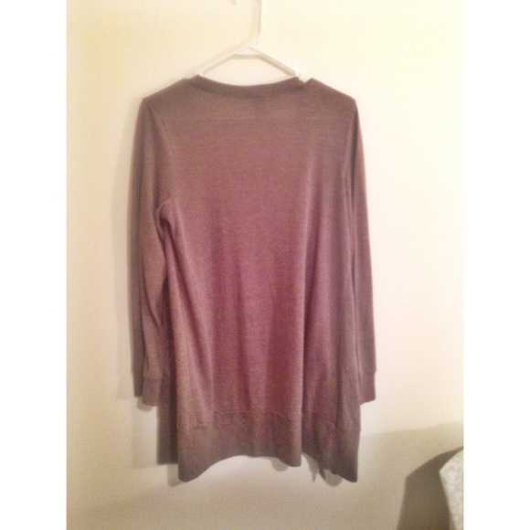 Basic Brown Cardigan - Picture 2 of 2