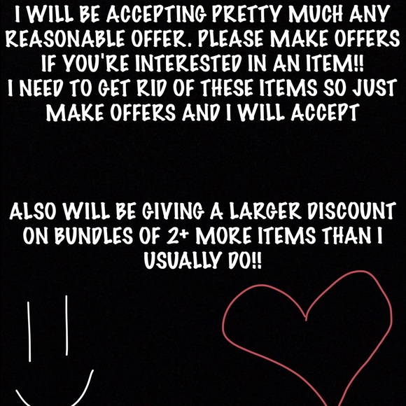 EVERYTHING MUST GO!! WILL BE ACCEPTING ALL OFFERS