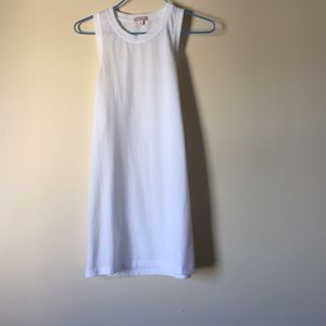 White muscle tee