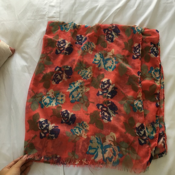 Target light floral scarves